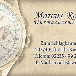 Raths, Marcus Uhrmachermeister in Erftstadt