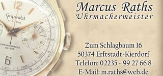 Bild zu Raths, Marcus Uhrmachermeister