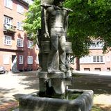 Hummel Denkmal in Hamburg