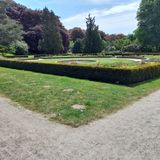 Rosengarten im Stadtpark in Hamburg