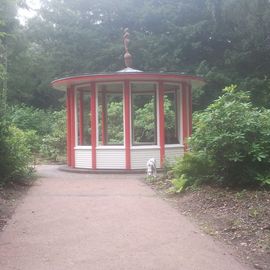 Steingarten im Stadtpark in Hamburg
