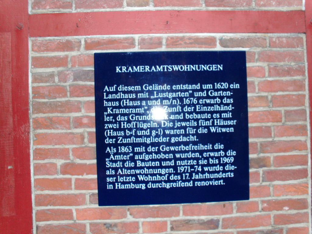 Nutzerfoto 3 Kramer-Witwen Wohnung Stiftung Historische Museen Hamburg
