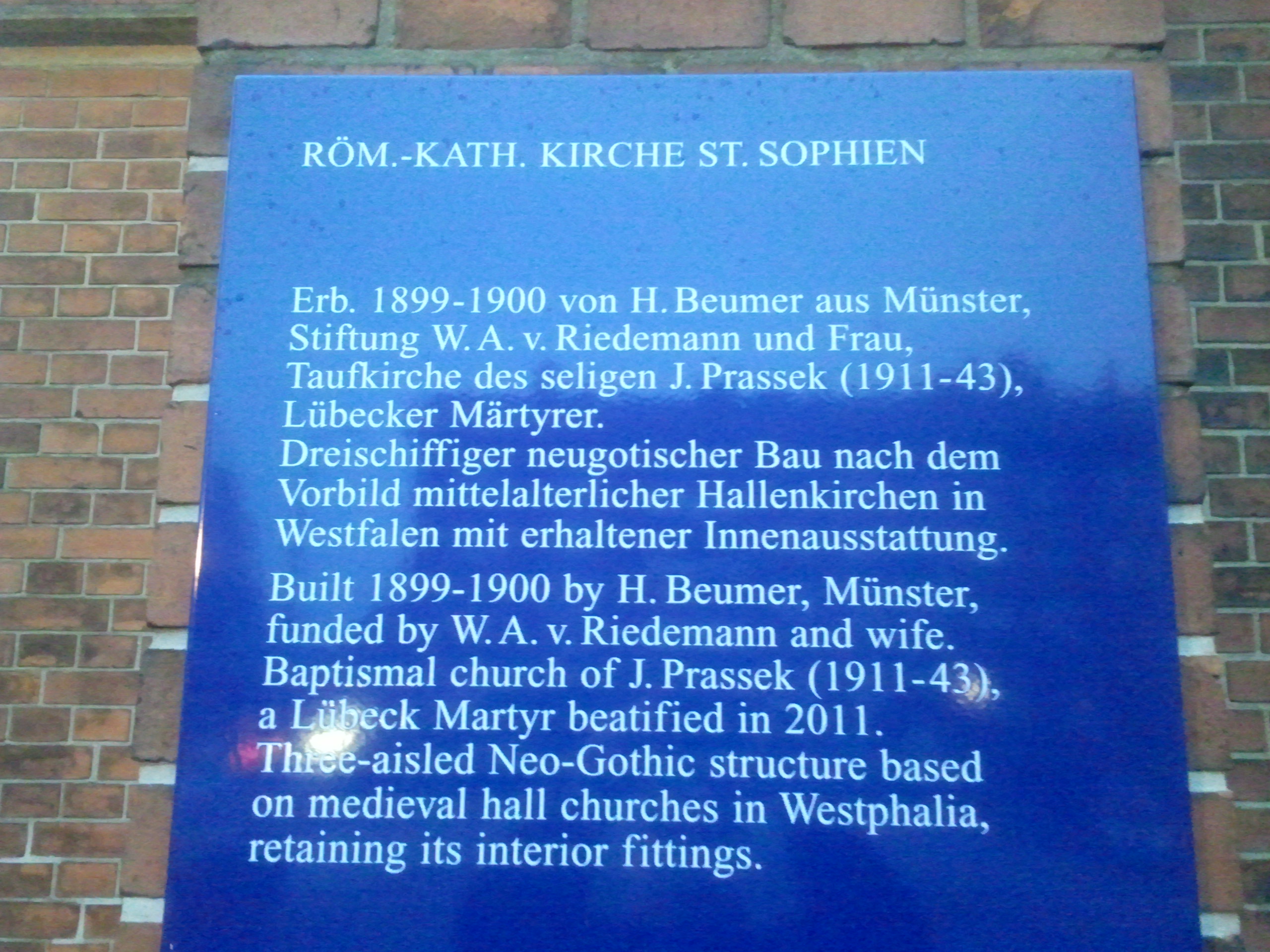 Bild 1 Römisch-Katholische Kirchengemeinde Barmbek St. Franziskus St. Sophien Kindergarten in Hamburg