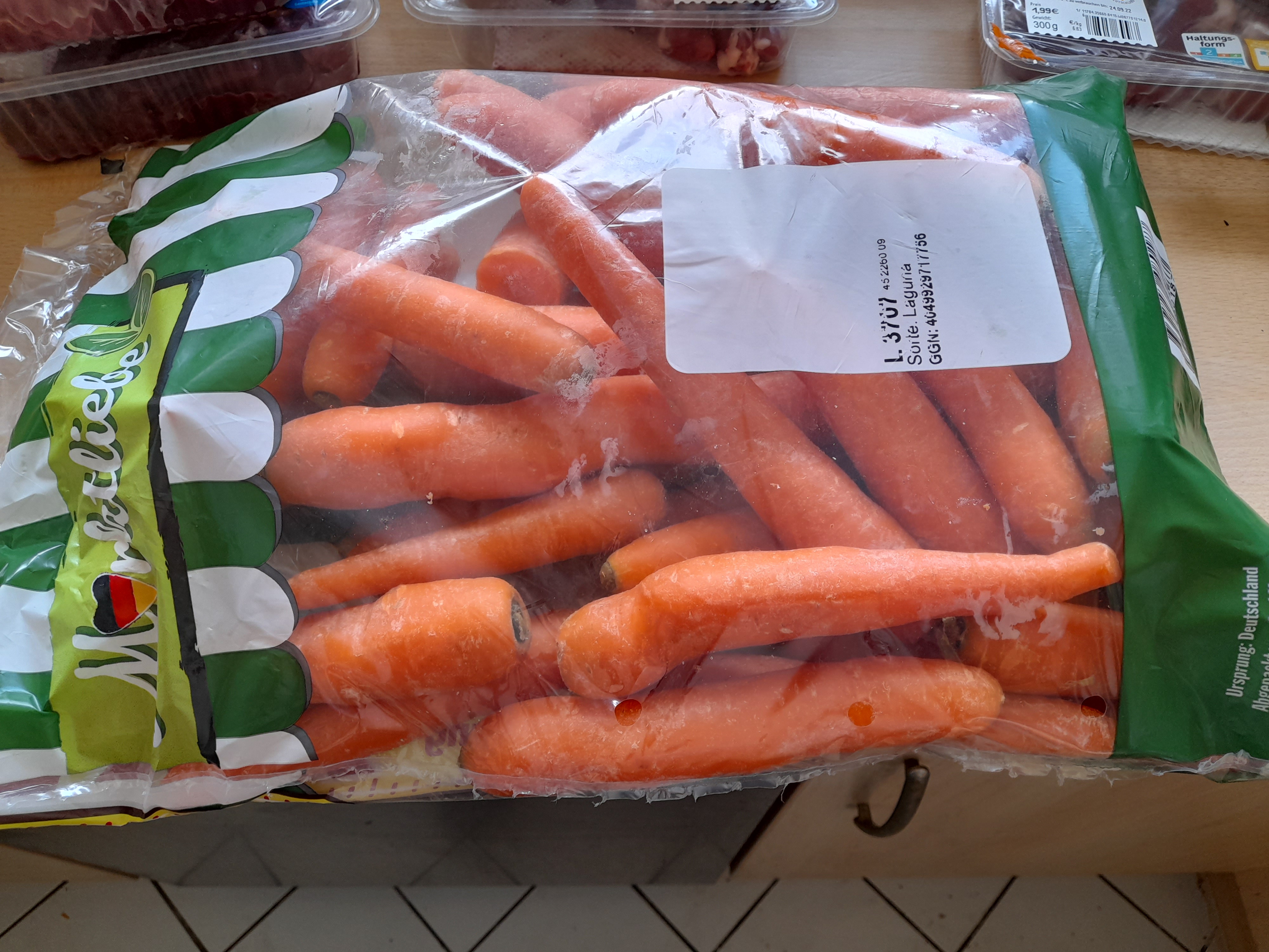 3 kg Karotten