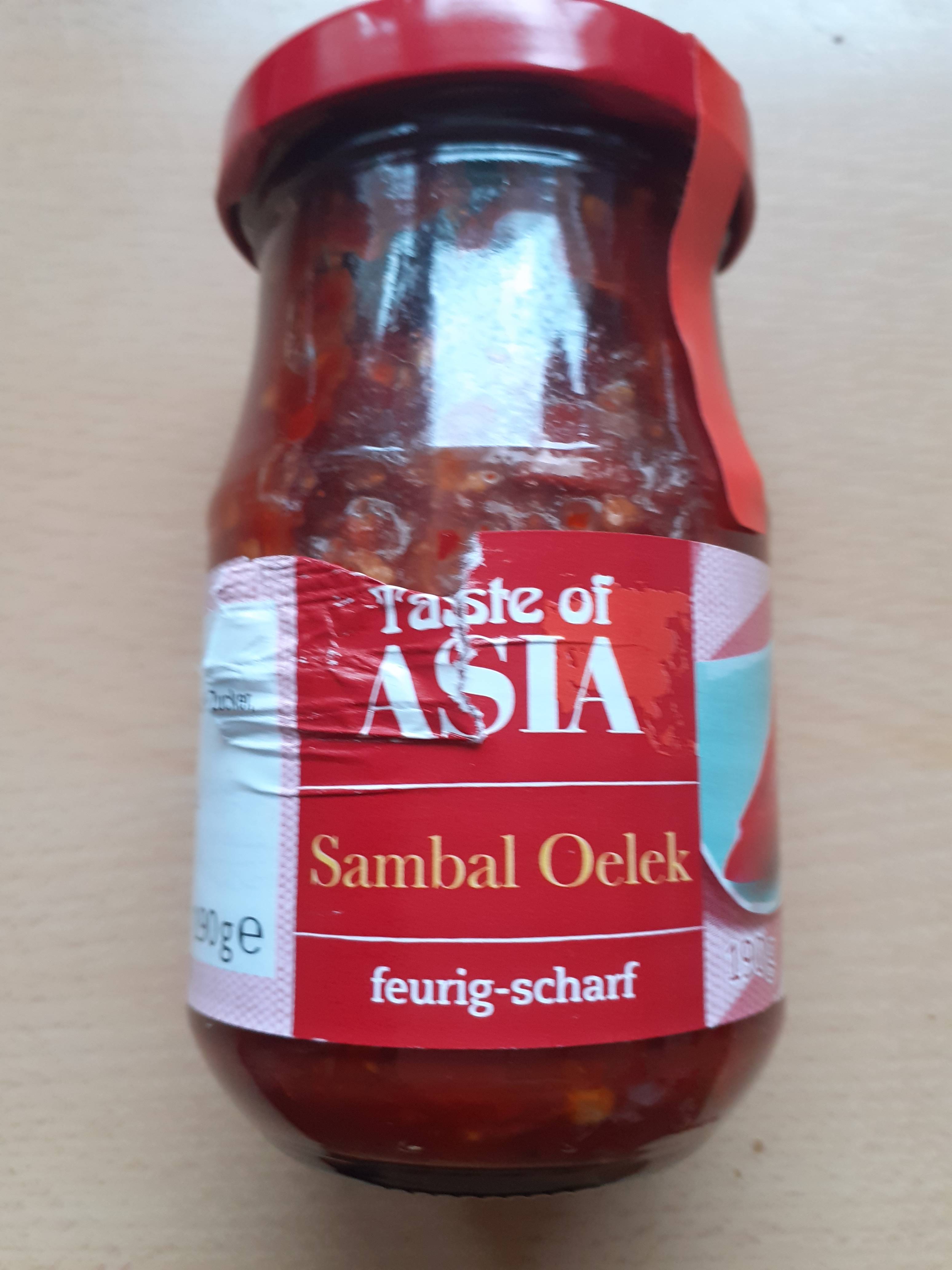 Scharfes Sambal Oelek