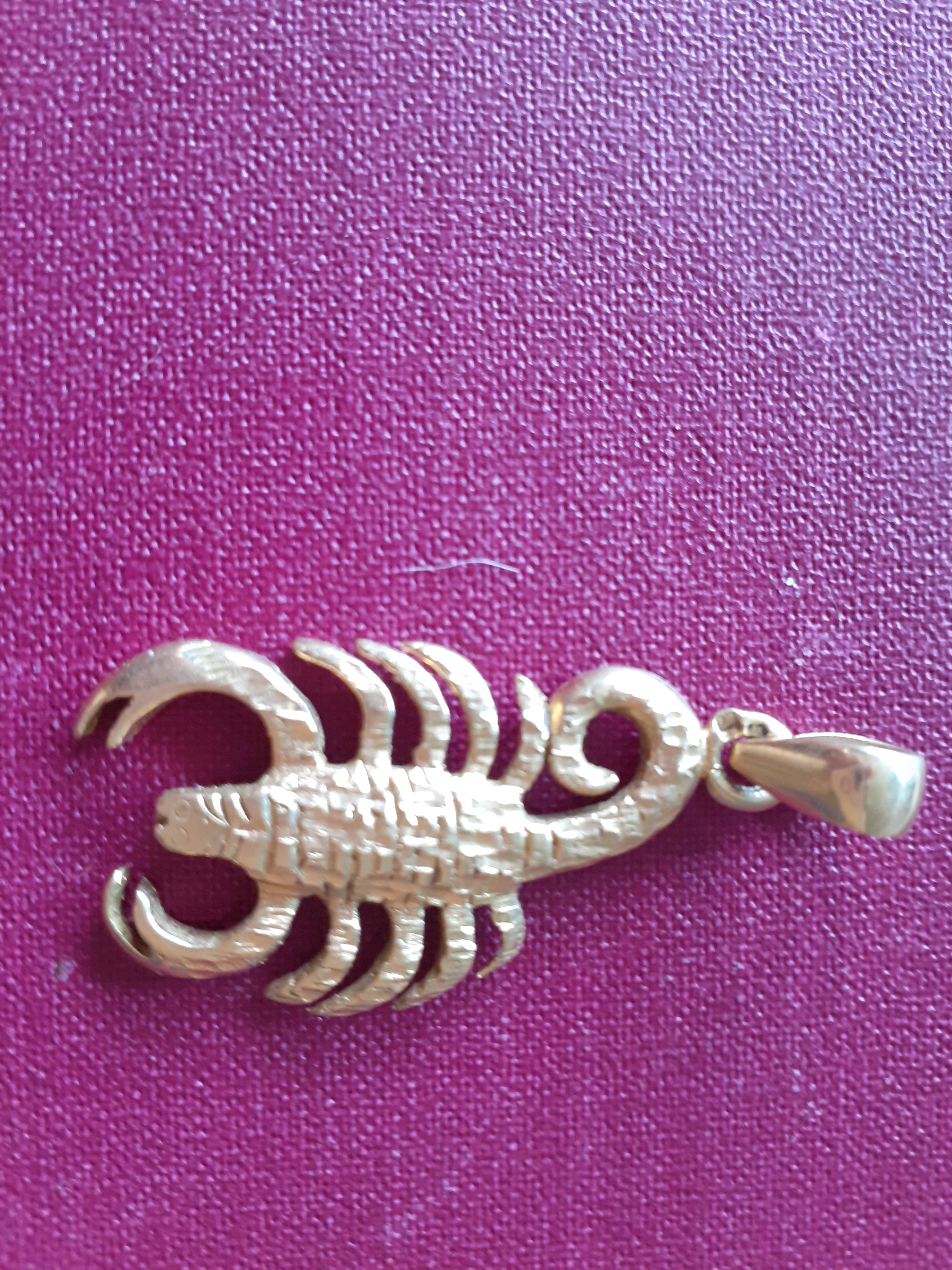 Goldenes Sternbild Skorpion