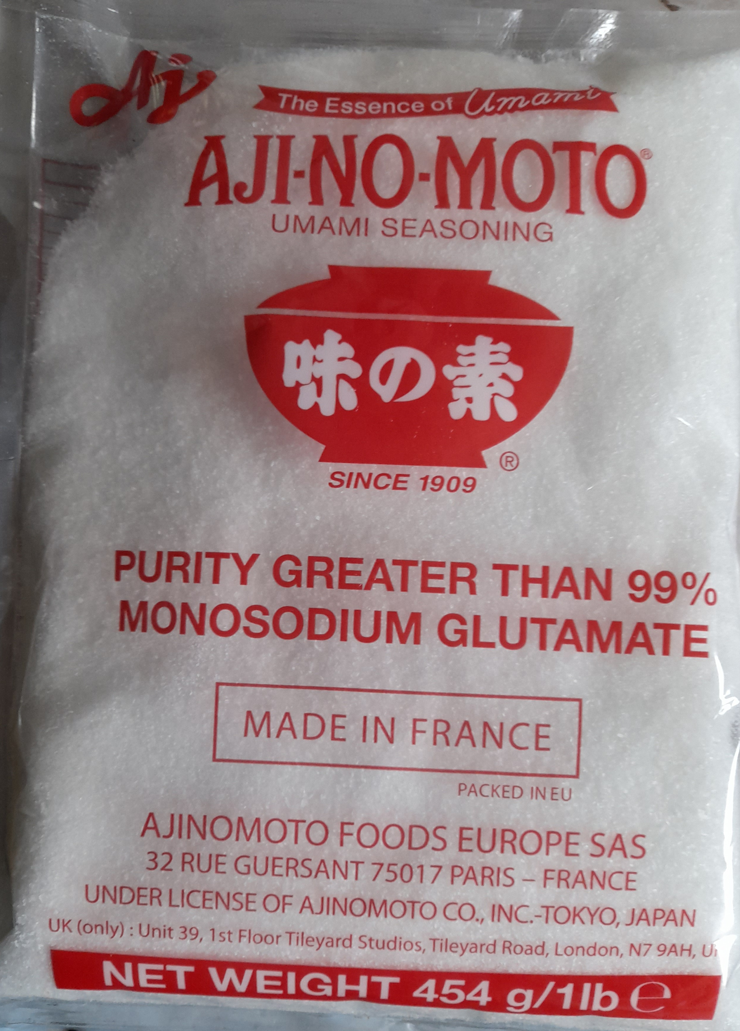 Glutamat benutzt jedes Asia Restaurant