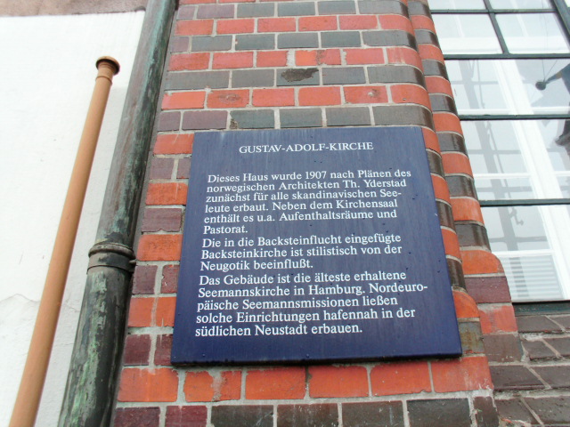 Bild 5 Schwedische Gustaf Adolfs Kirche e.V. in Hamburg