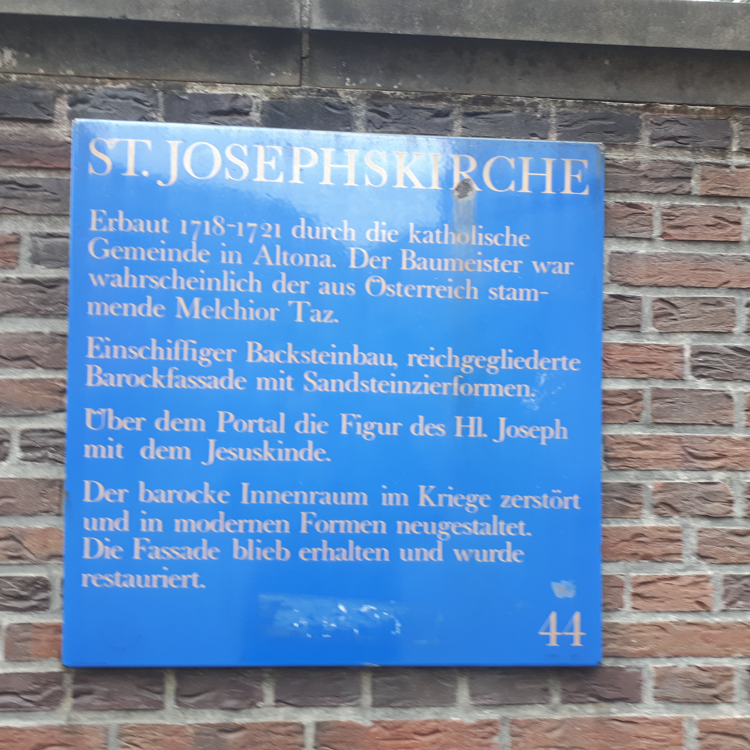 Bild 1 Römisch-Katholische Kirchengemeinden Altona und St. Joseph in Hamburg