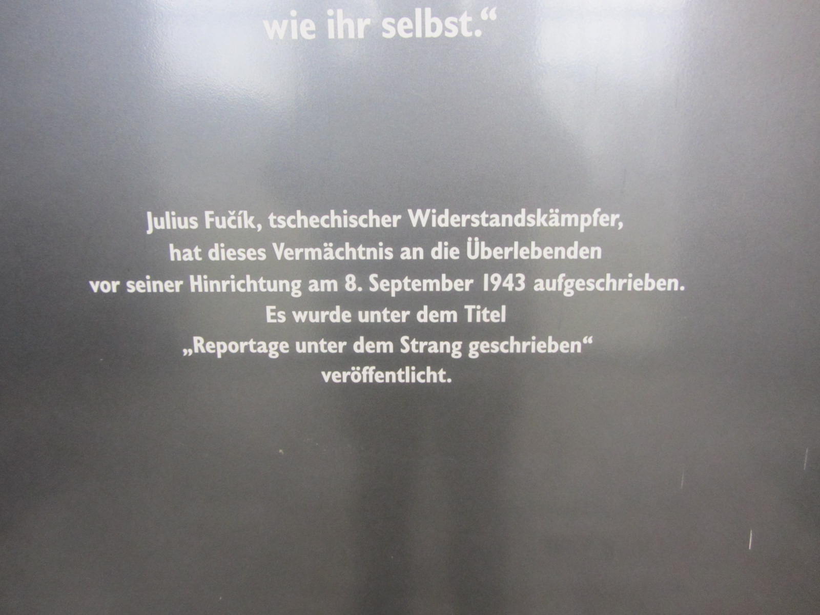 Bild 28 Gedenkstätte Konzentrationslager und Strafanstalten Fuhlsbüttel 1933-1945 in Hamburg