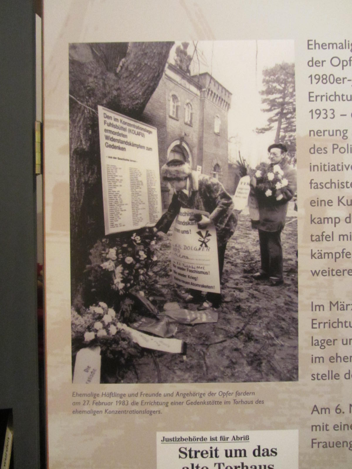 Bild 20 Gedenkstätte Konzentrationslager und Strafanstalten Fuhlsbüttel 1933-1945 in Hamburg