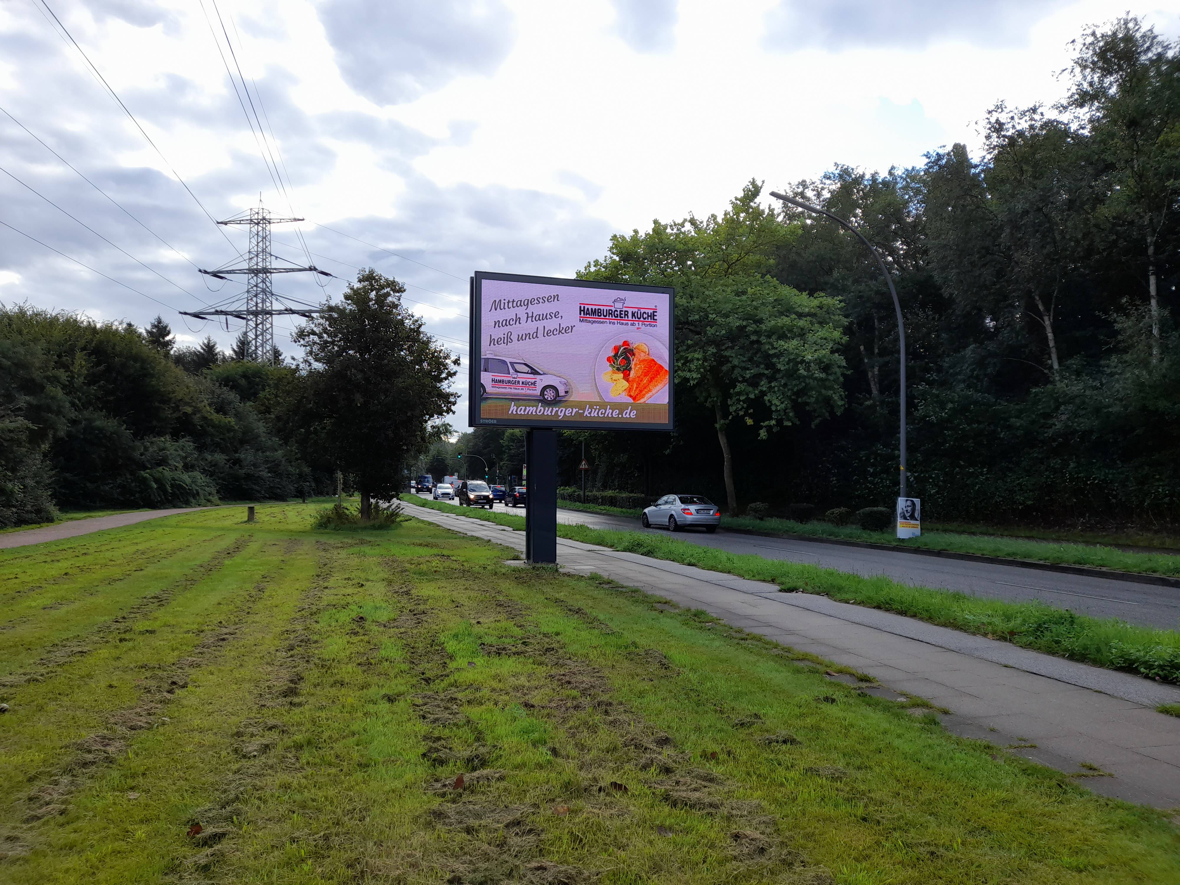 Werbung Hamburger K&uuml;che