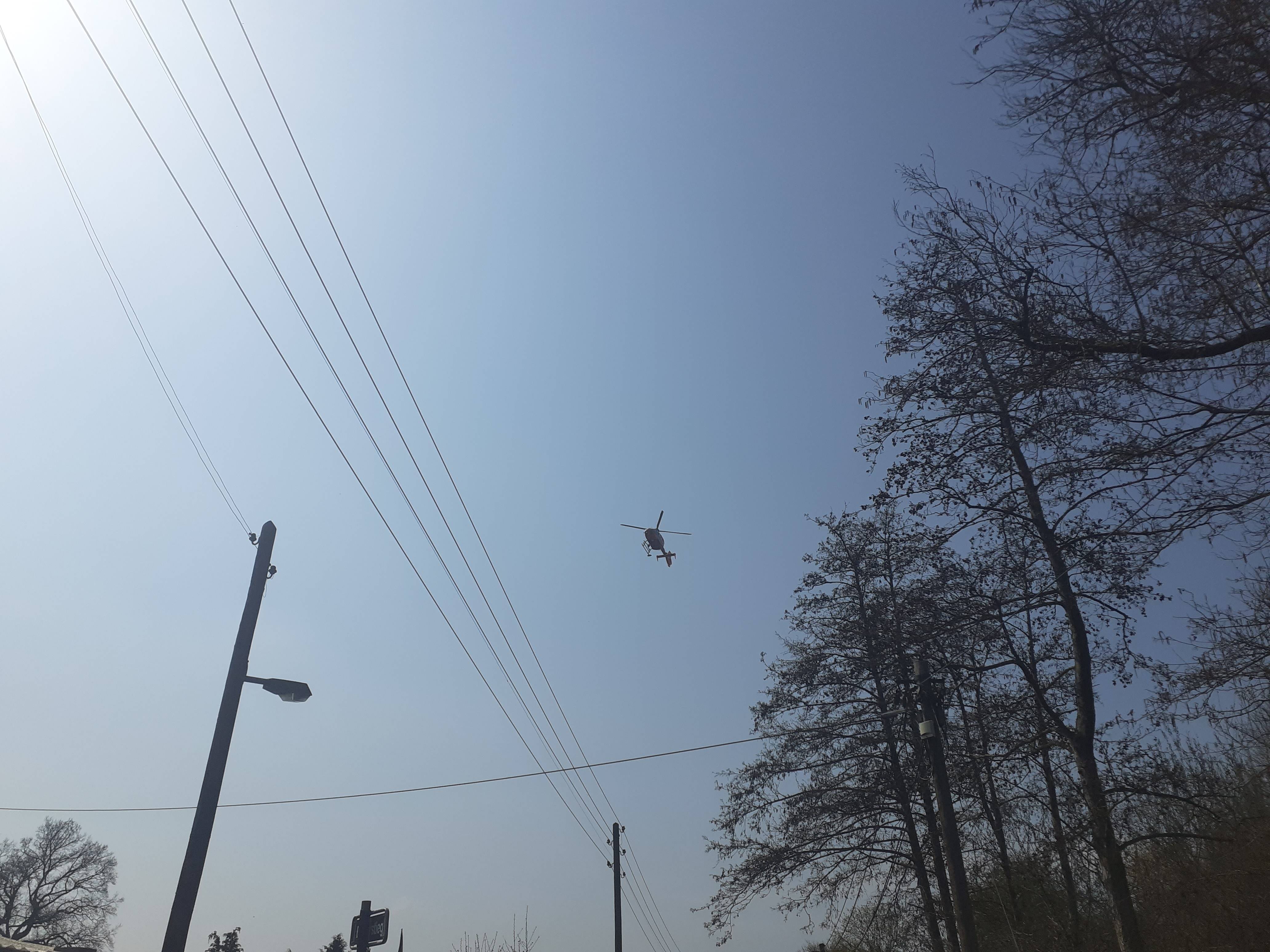 Der orangene RT Hub im Anflug