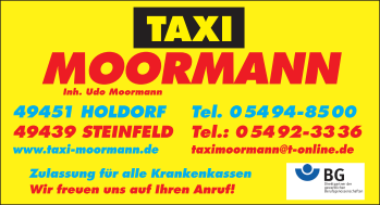 Bild 4 Taxi Moormann in Steinfeld (Oldenburg)