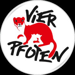 Logo der Tierschutzorganisation 4 Pfoten
