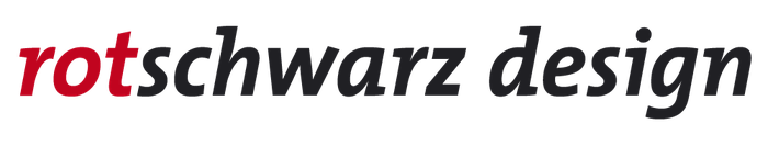 Logo rotschwarz design