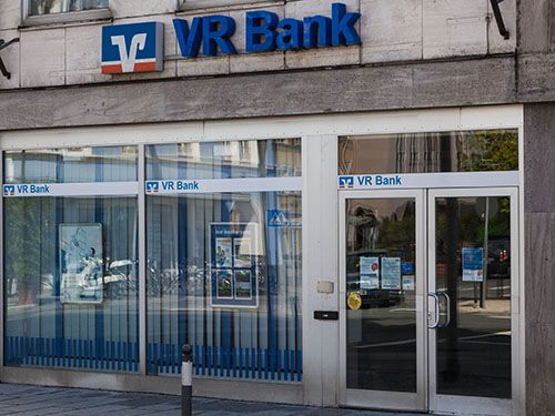 Geldautomat meine Volksbank Raiffeisenbank eG, Rosenheim Ludwigsplatz