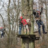 Kletterwald Schloss Scherneck in Scherneck Gemeinde Rehling