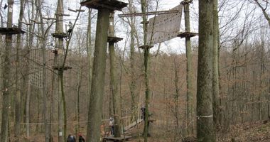 Kletterwald Schloss Scherneck in Scherneck Gemeinde Rehling