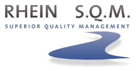 Rhein S.Q.M.: Die Organisationsberatung mit Schwerpunkt auf Qualitätsmanagement-Beratung und -Zertifizierung.