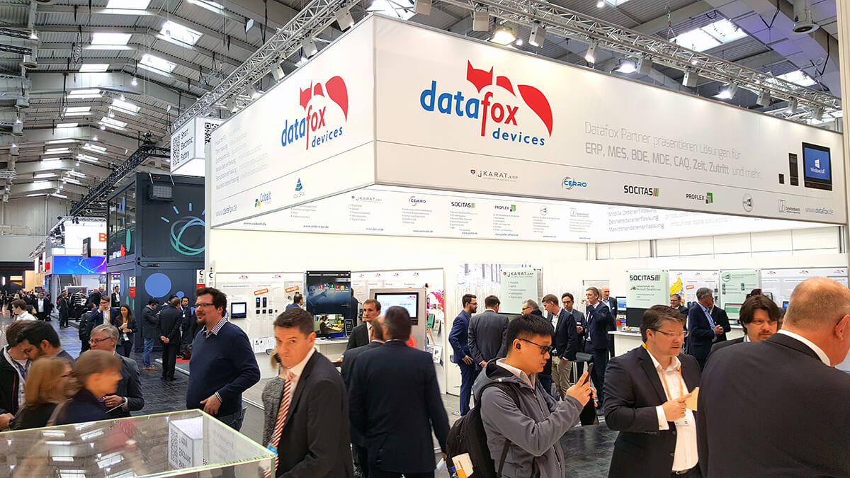 Datafox auf der Hannover Industrie Messe