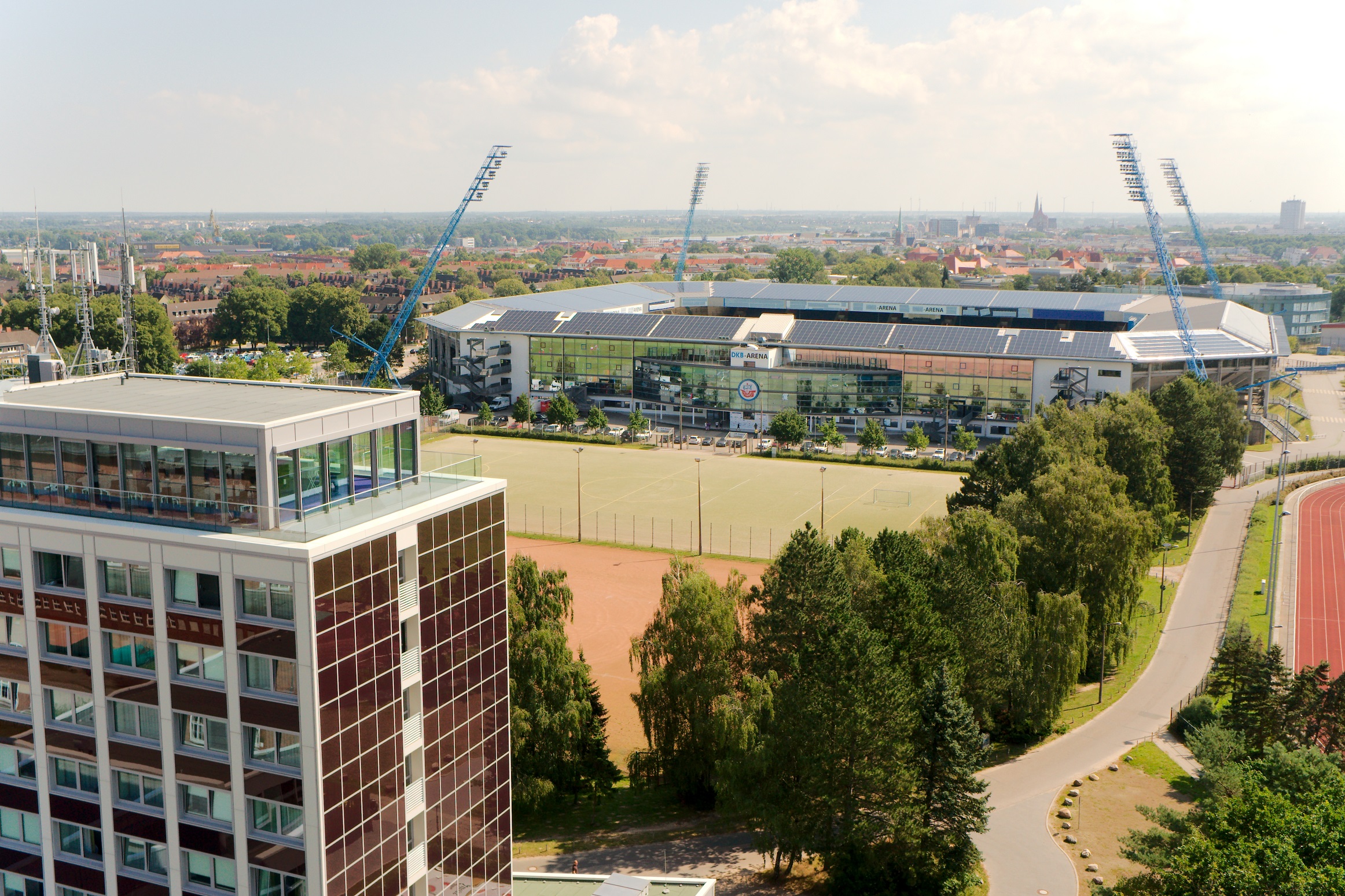 Hotel Sportforum - in Rostock direkt neben dem Ostseestadion