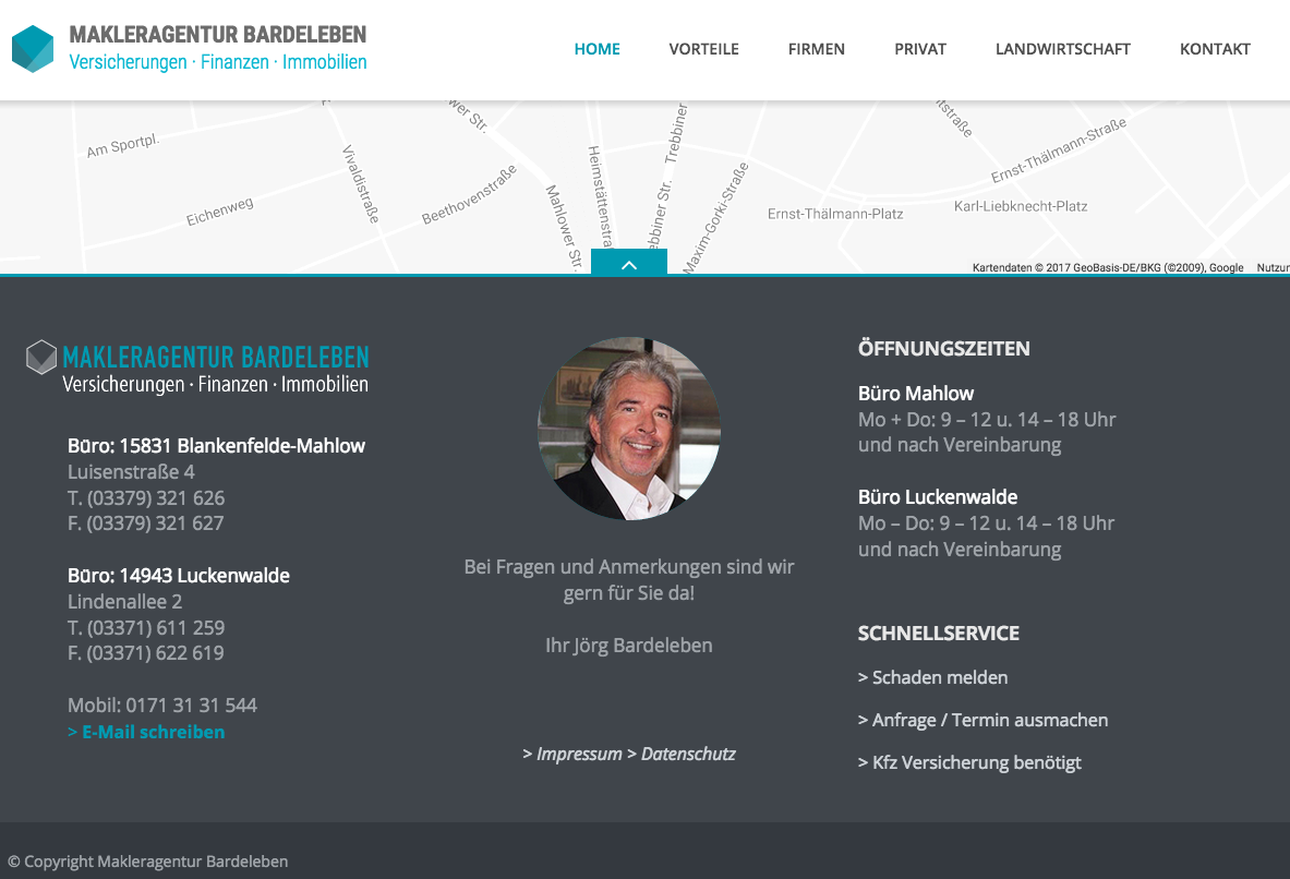 webseite www.versicherungsagentur-bardeleben.de