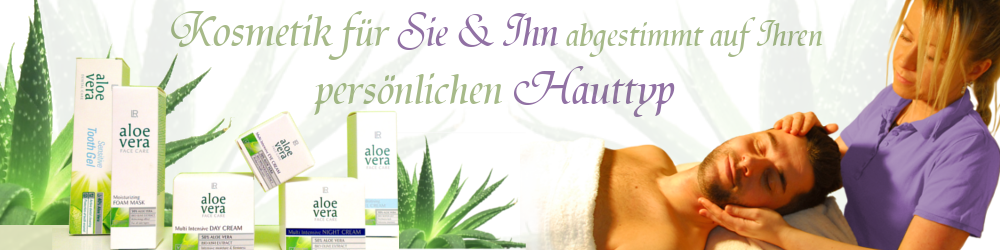 Beauty, Schönheit, Kosmetik, Gesichtspflege im Relax and Care Weimar mit Aloe Vera Produkten von LR