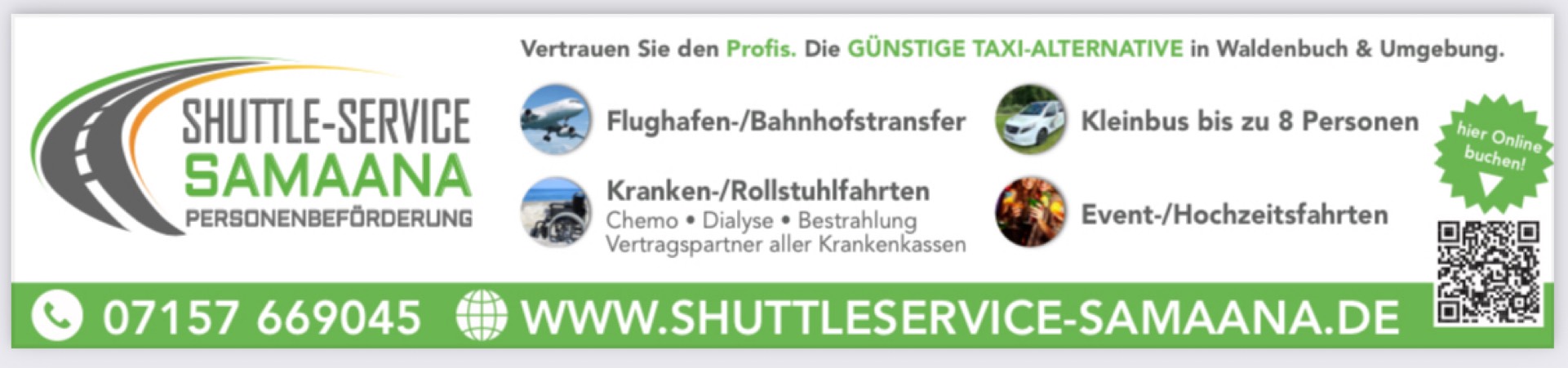 Bild 1 Shuttle Service in Waldenbuch