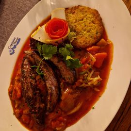 Deichlamm mit Ratatouille