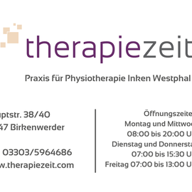 therapiezeit- Praxis für Physiotherapie Inken Westphal in Birkenwerder