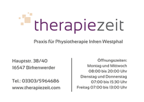 Bild zu therapiezeit- Praxis für Physiotherapie Inken Westphal