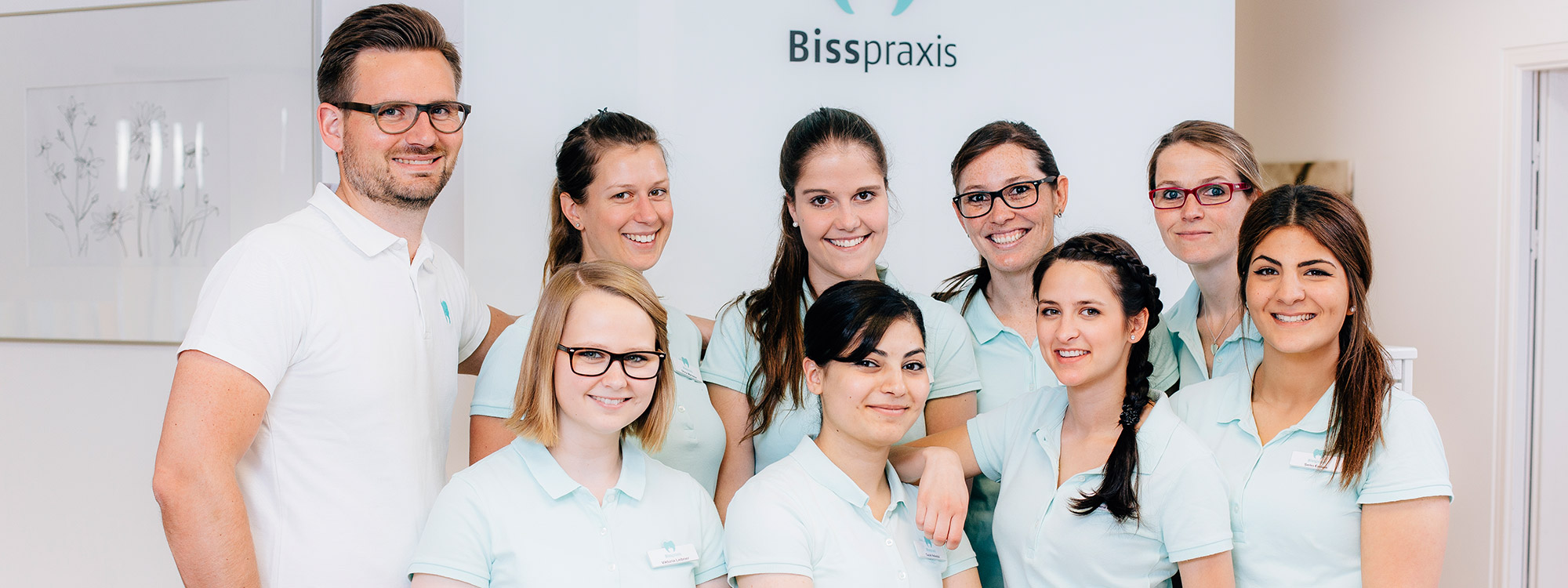 Praxisteam der Zahnarztpraxis Bisspraxis in Bielefeld