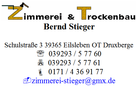 Zimmerei u. Trockenbau Bernd Stieger