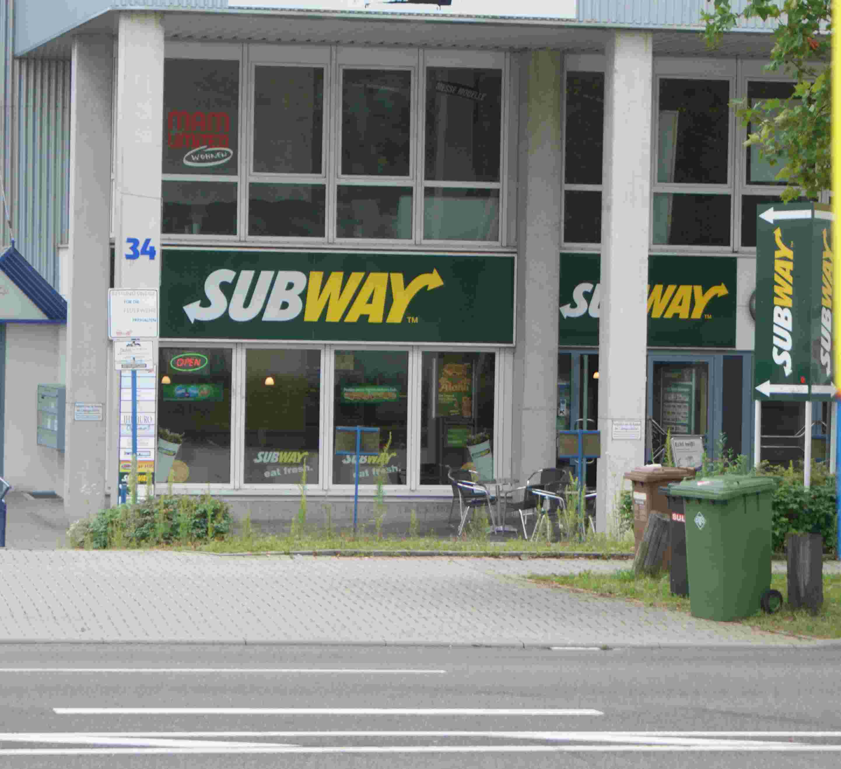 Bild 1 Subway in Pforzheim
