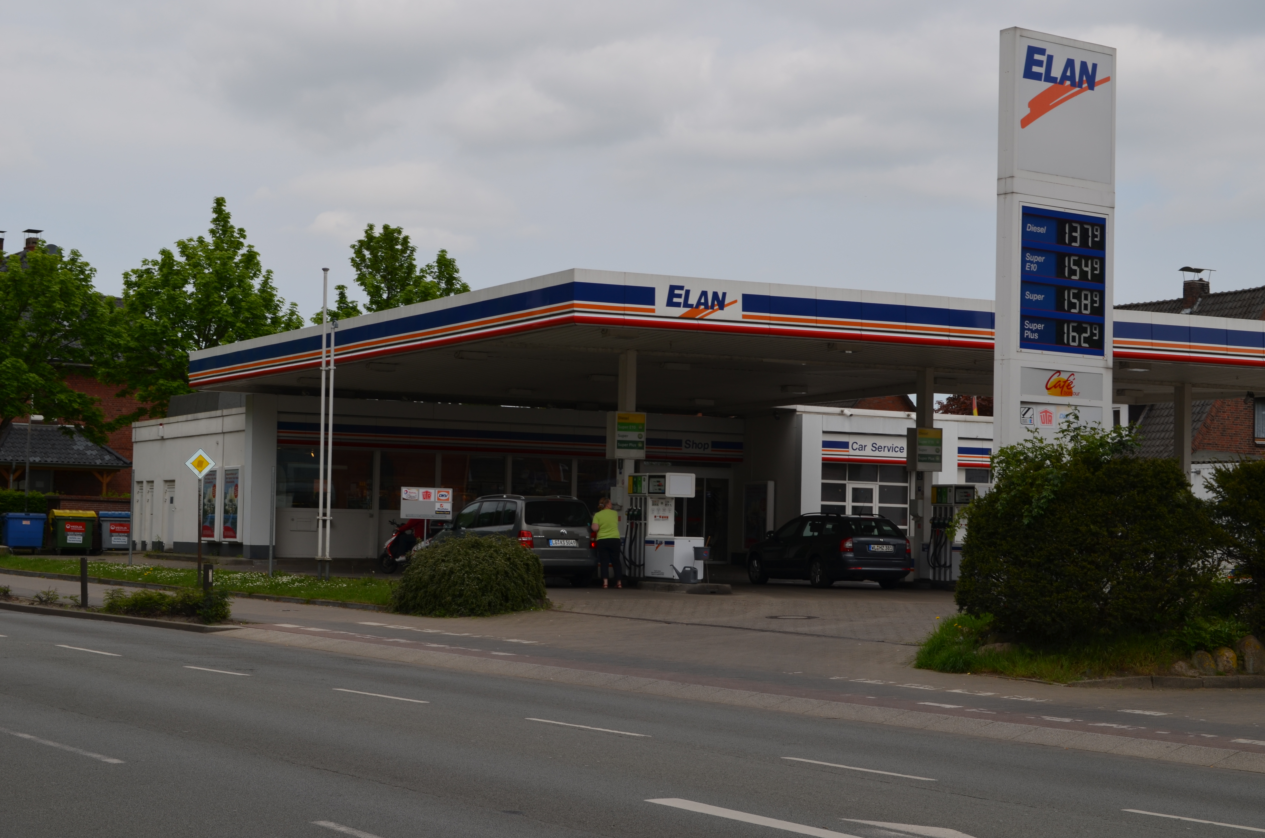 Bild 1 Elan Tankstelle in Buchholz in der Nordheide