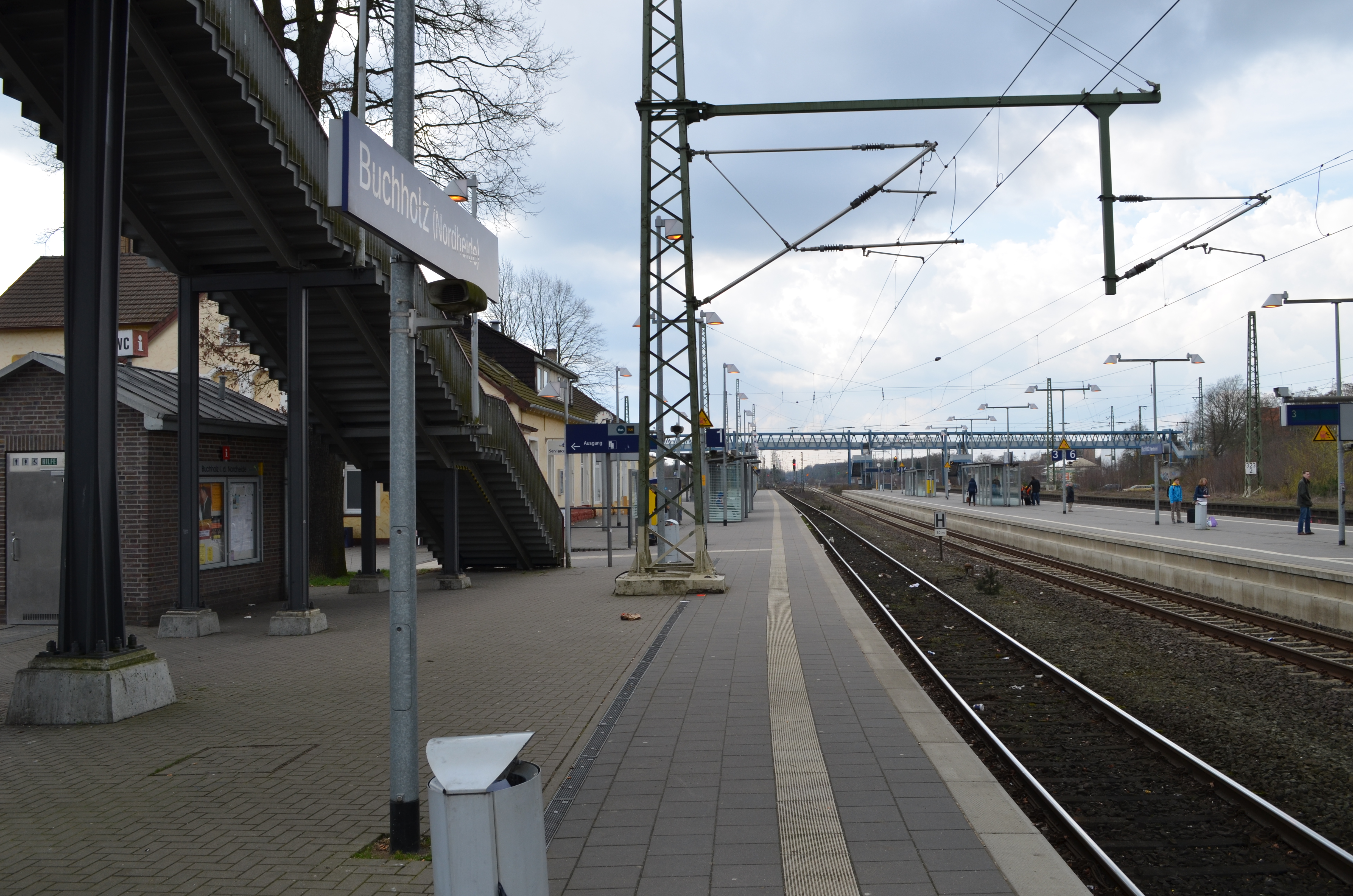 Bahnhof Buchholz - Gleis 1