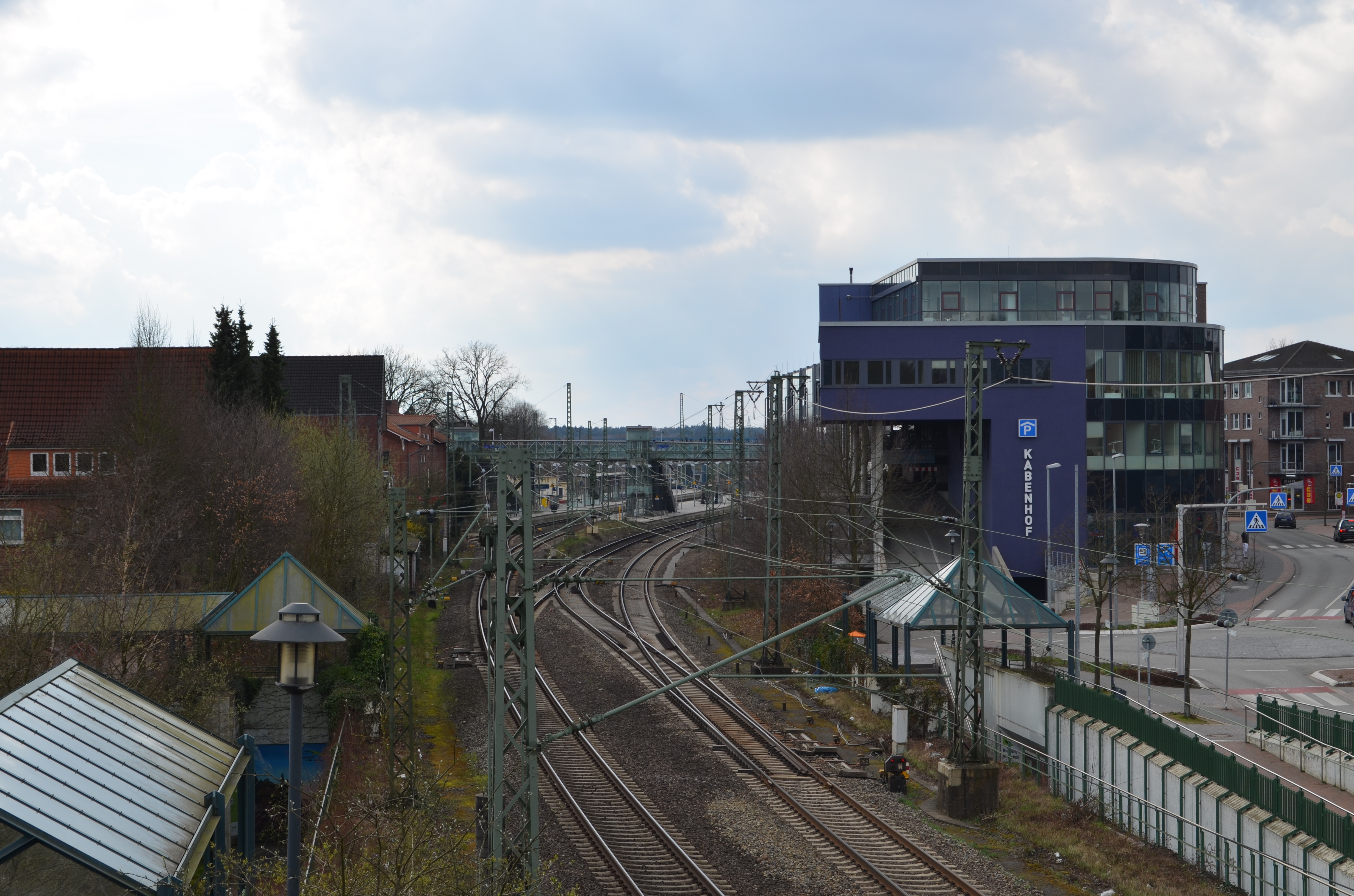 Bahnhof Buchholz - Aus Richtung Hamburg