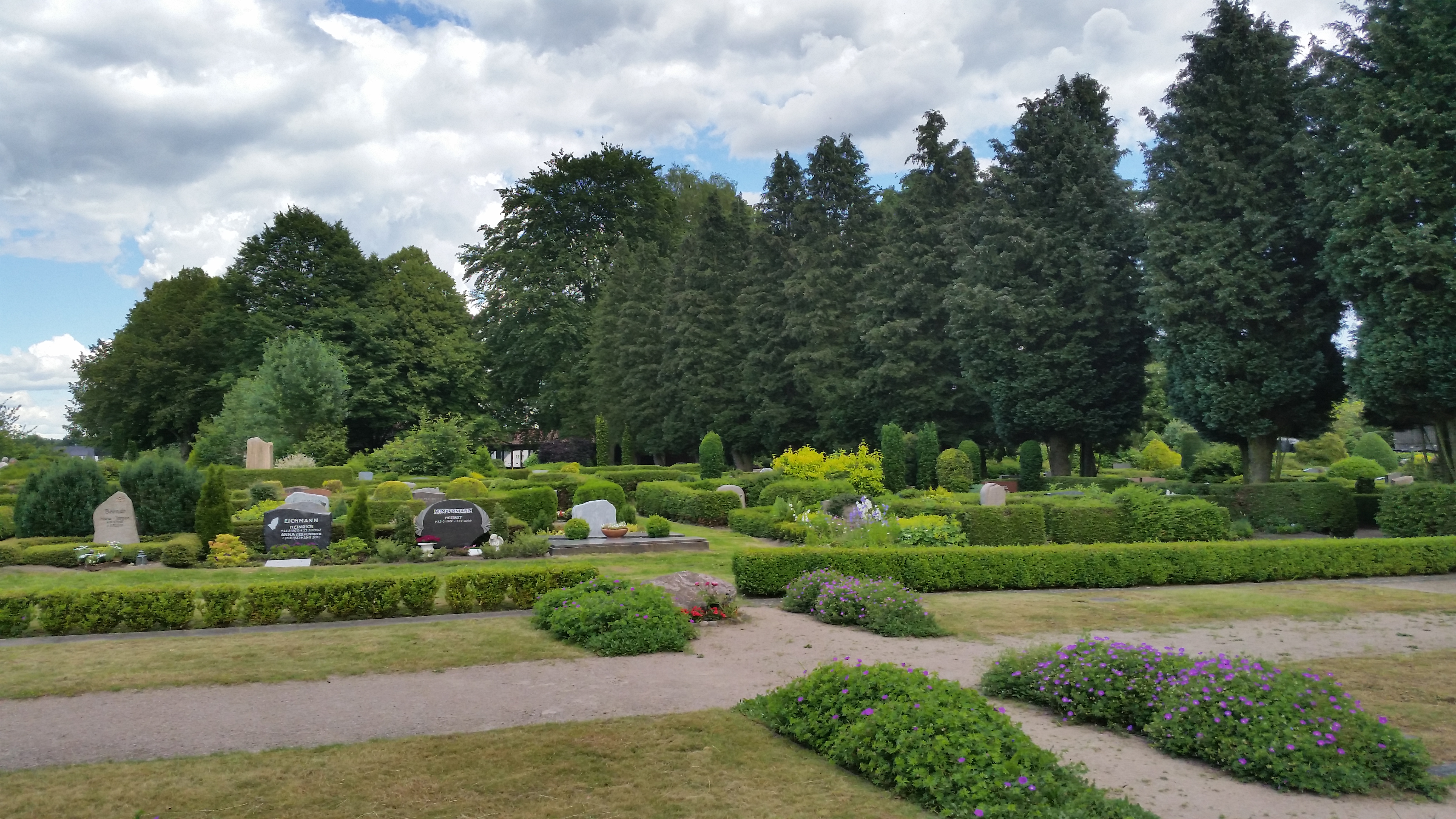 Bild 4 Friedhof Sprötze in Buchholz in der Nordheide