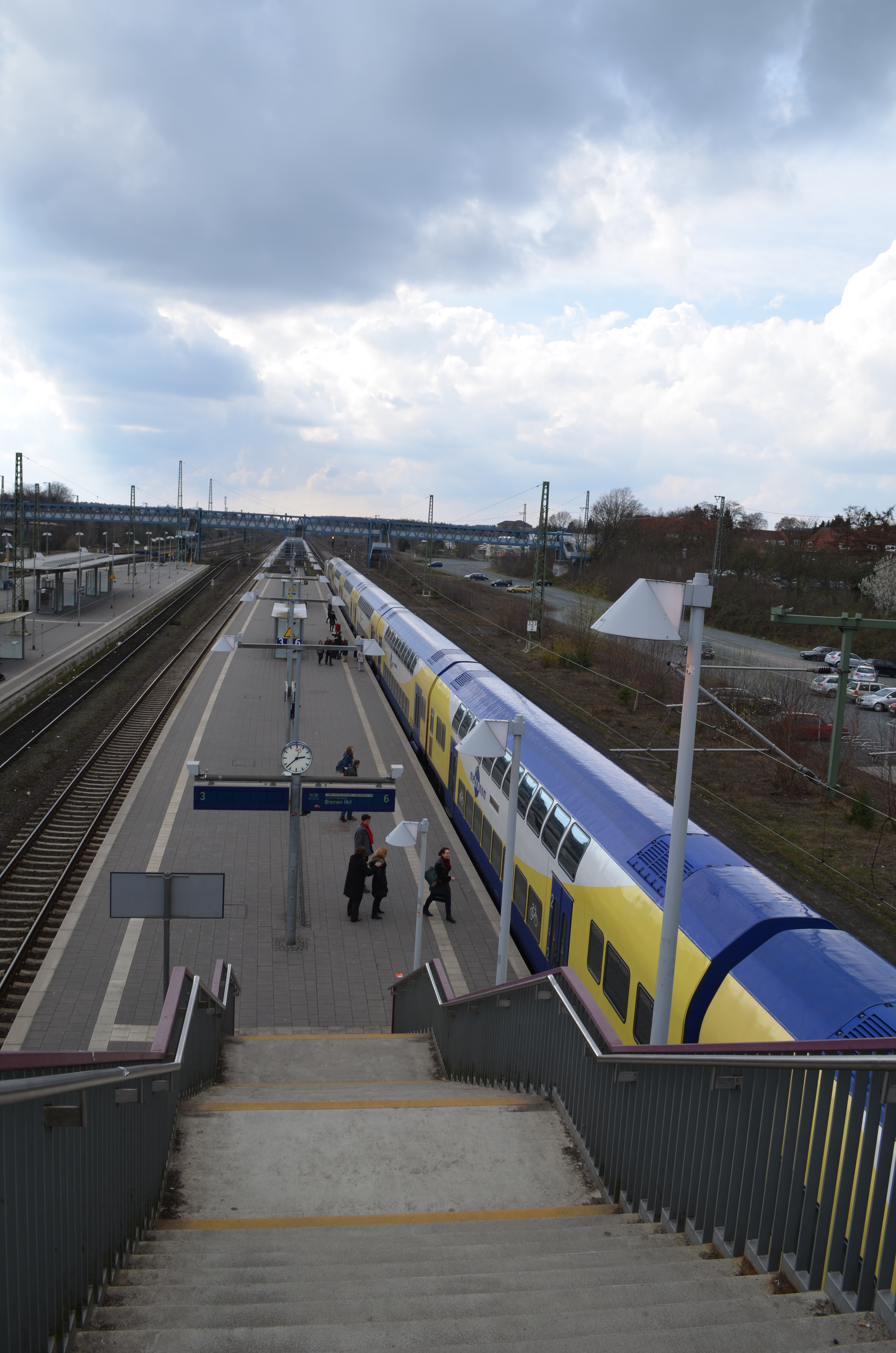 Bahnhof Buchholz - Gleis 3 &amp; 6