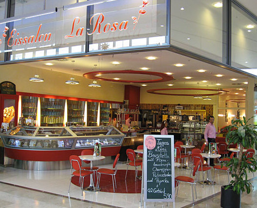 Bild 1 Eiscafe La Rosa in Baden-Baden