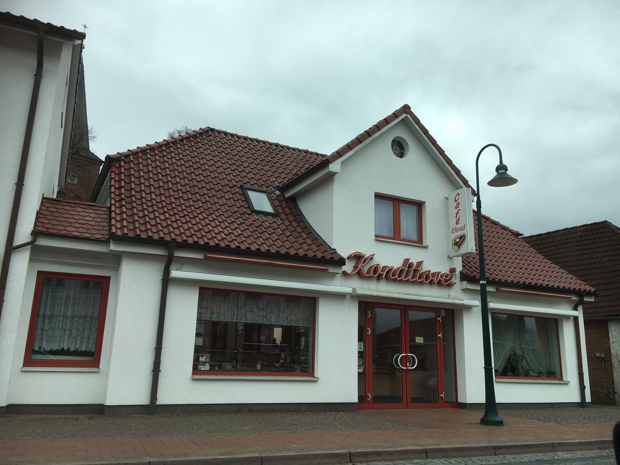 Eingang Café Konditorei Elend Bornhöved