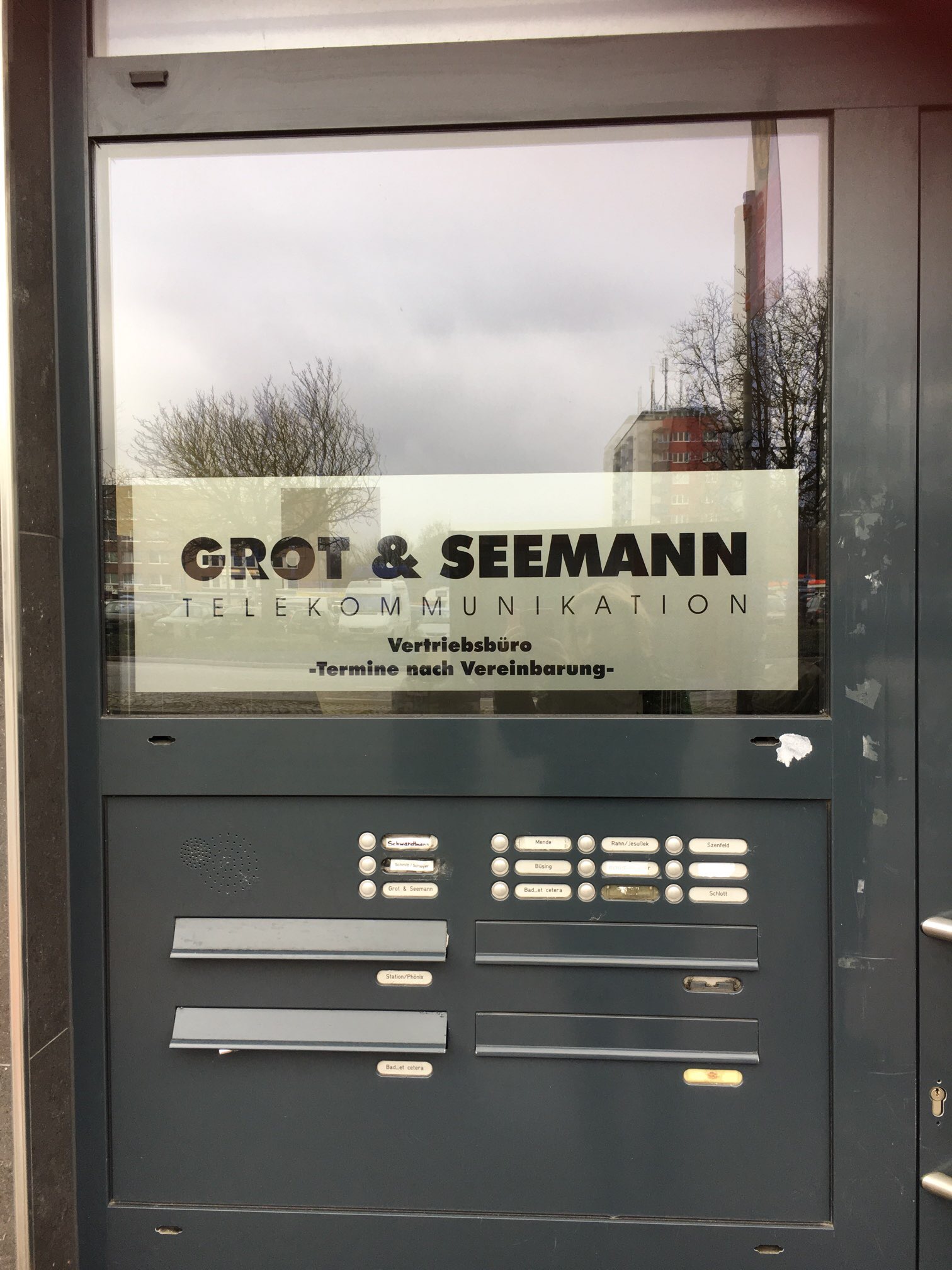 Eingang Grot & Seemann