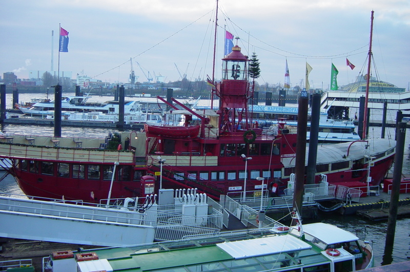 Feuerschiff im Winter