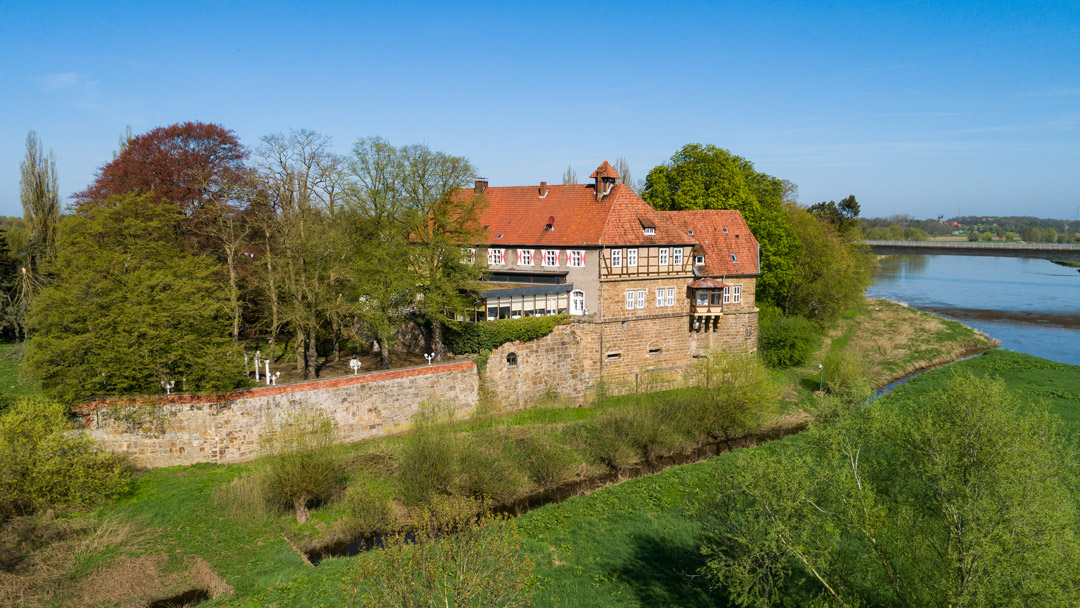 Gesamtansicht Schloss Petershagen
