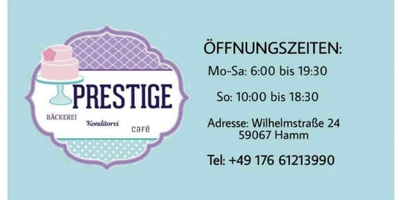 Prestige Bäkerrei und Konditorei in Hamm in Westfalen