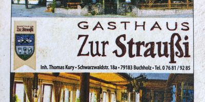 Gasthaus zur Straußi Inh. Thomas Kury in Waldkirch im Breisgau