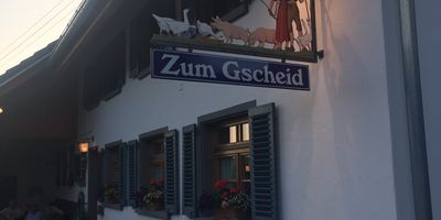 Gasthaus zum Gscheid in Keppenbach Gemeinde Freiamt