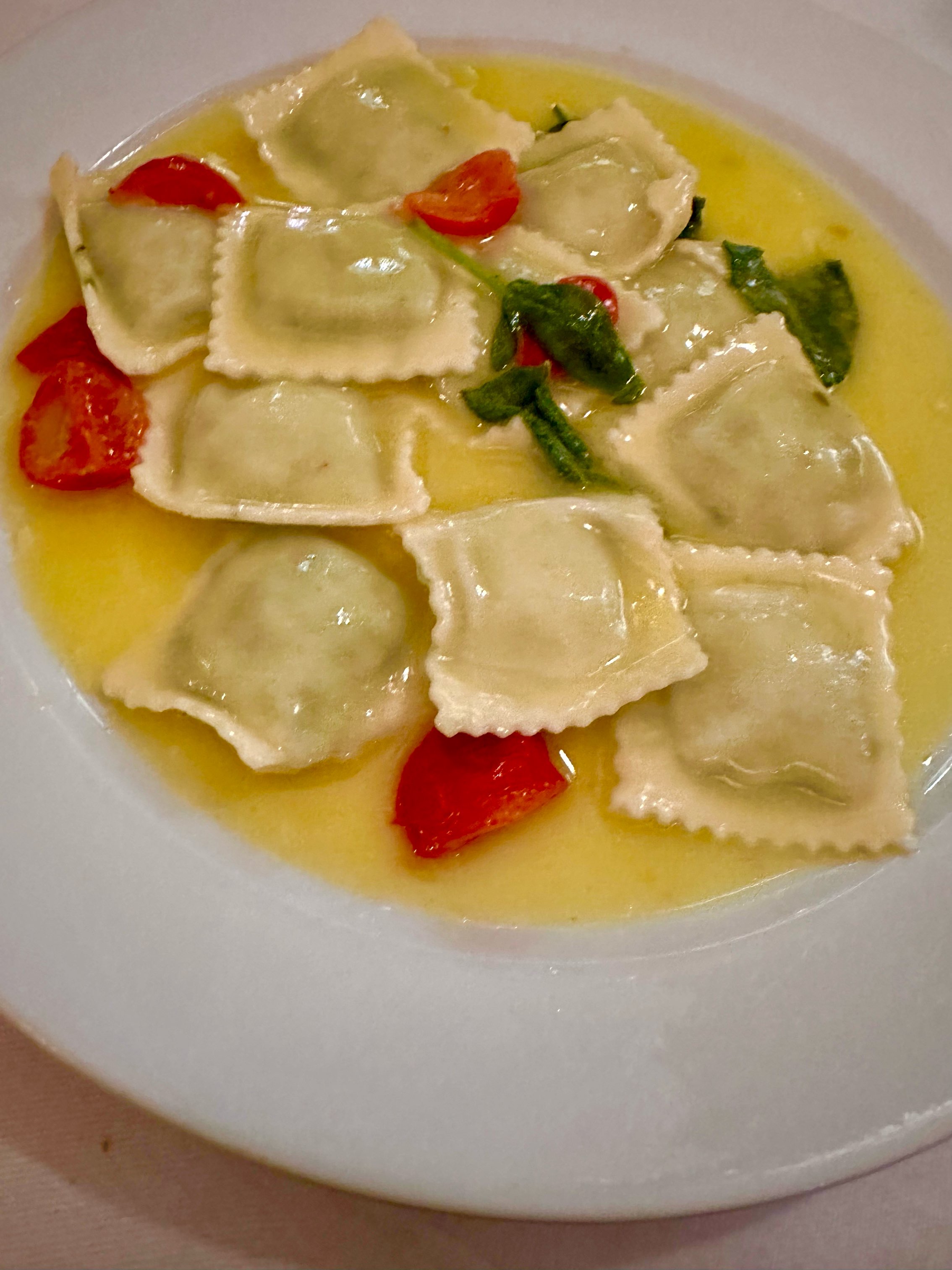 Steinpilzravioli war heuer aus