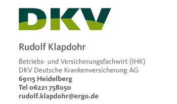 Logo von DKV / ERGO Geschäftsstelle Rudolf Klapdohr in Heidelberg